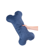 Cube Pillow for Dogs VELVET  DARK BLUE size S/M