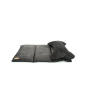 Costa roll-up dog travel bed  VELVET BLACK