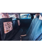 Kuko+ dog seat cover "Flower HAUer" WITH SEAT BELT