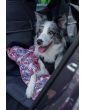Kuko+ dog seat cover "Mono Black" WITH SEAT BELT