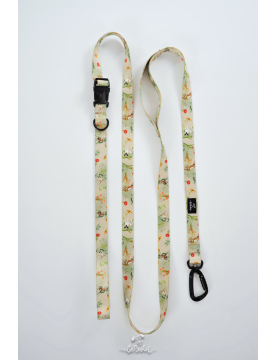 Dog leash with hip belt 3m Countryside