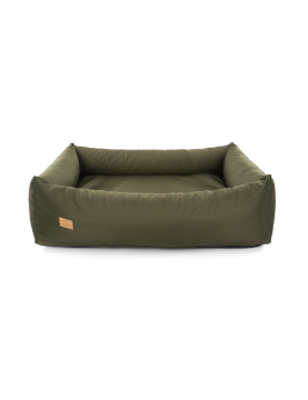 Orthopedic bed for a dog SONO Olive Green