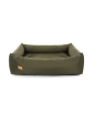 Orthopedic bed for a dog SONO Olive Green