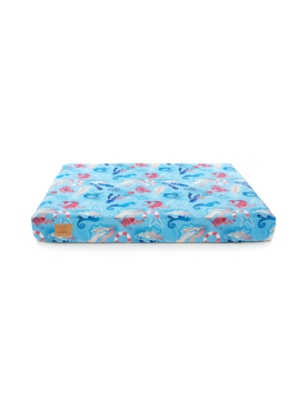 Orthopedic dog mattress Seadog with bone-shaped pillow