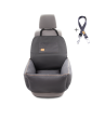"Ero Soft" dog car seat GREY size S/M/L