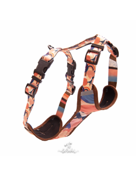 Pressure-free harness for dog HIPPIE HOUND