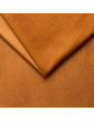 Orthopedic bed for a dog SONO Velvet Waterproof Cognac