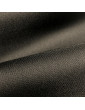 Orthopedic dog mattress Mono Black with bone-shaped pillow