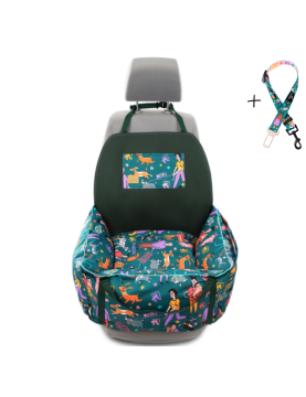 "Ero Soft" dog car seat BieGAJ size S/M/L WITH SEAT BELT