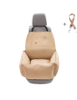 "Ero Soft" dog car seat BEIGE size S/M/L