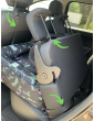 "Ero Soft" dog car booster seat MONO GREY size L