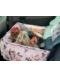 "Ero Soft" Flower HAUer Dog Car Seat size S/M/L