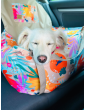 "Ero Soft" dog car seat Hau are you summer size S/M/L
