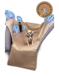 Kuko+ dog seat cover "Sea dog" WITH SEAT BELT