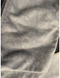 Moe dog bed size M Waterproof Velvet Light Grey (textile mark)