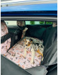 KUKO+ Dog Car Mat with Reinforced Base and Safety Belt Included