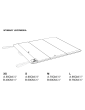 Costa roll-up travel bed Mono Beige