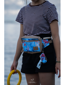 Psyrenki Set: Waist Bag for Walks + Treat Pouch
