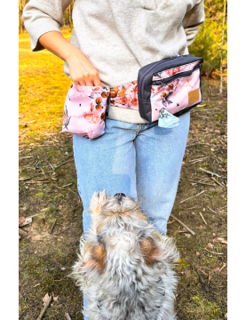Flower Hauer Set: Waist Bag for Walks + Treat Pouch