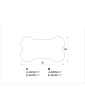 Cube Pillow for Dogs MONO BLACK size S/M