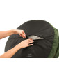 Dog bed cover - round cushion with blanket RECYCLED VELVET - COLORS