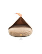 Dog bed cover - round cushion with blanket RECYCLED VELVET - COLORS