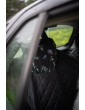 Kuko+ QUILTED dog car seat cover WITH SAFETY BELT