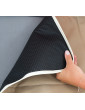FOR VOLVO – KUKO+ 2-in-1 Dog Car Seat Cover with Side Panels and Reinforced Base
