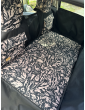 KUKO+ Dog Car Mat with Reinforced Base and Safety Belt Included