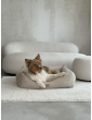 Moe dog bed Waterproof Velvet Beige