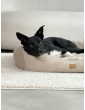 Moe dog bed Waterproof Velvet Beige