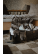 "Ero Soft" dog car seat Beige Lamb size S/M/L