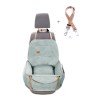 "Ero Soft" dog car seat VELVET water repellent MINT size S/M/L WITH SEAT BELT