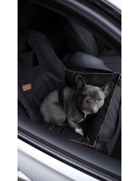 "Ero Soft" dog car seat BLACK size S/M/L