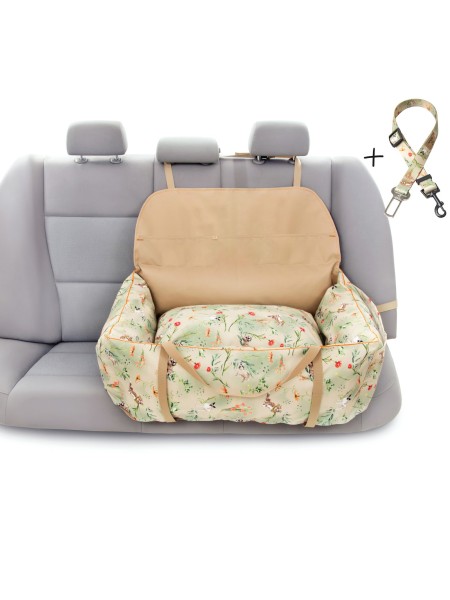 "Ero Soft" dog car booster seat COUNTRYSIDE size L
