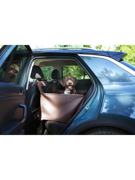 Dengu 2/3 car seat cover for dog Brown