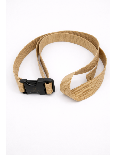 Waist Strap for Treat Pouch Beige