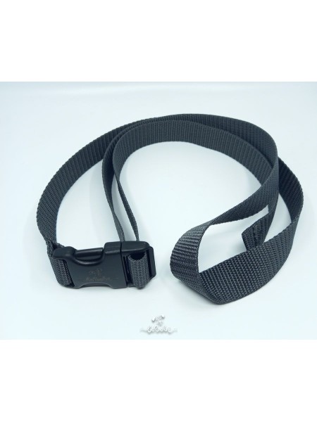 Waist Strap for Treat Pouch Grey