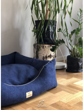 Moe dog bed COBALT