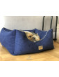 Moe dog bed COBALT