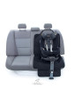 Mata ochraniacz kanapy pod fotelik isofix dla dziecka Mono Czarna