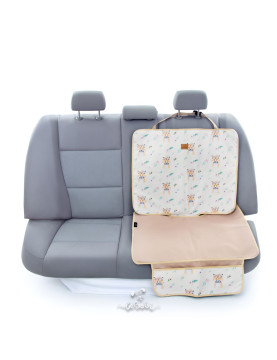 Car seat protector for kid isofix booster seat Foxy