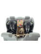 MIK seat cover for dog - middle of back seat PAWradise WITH SEAT BELT
