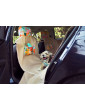 Kuko+ dog seat cover "How are you summer" WITH SEAT BELT