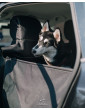 Kuko+ dog seat cover "Mono Black" WITH SEAT BELT