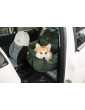 "Ero Soft" dog car booster seat VELVET EMERALD GREEN size L