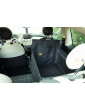 Dengu car seat cover for dog GREY WITH SEAT BELT