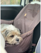 "Ero Soft" dog car seat BROWN size S/M/L
