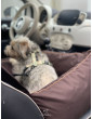 "Ero Soft" dog car seat BROWN size S/M/L