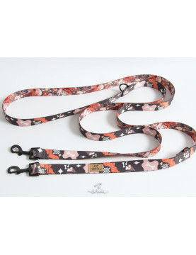 Adjustable dog leash Dog is in the air ver2